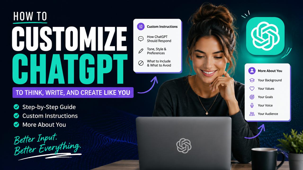 How to Customize ChatGPT to Think, Write, and Create Like You (Step-by-Step Guide)
